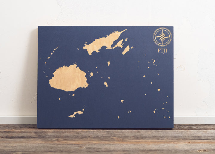Fiji International Coastal Map