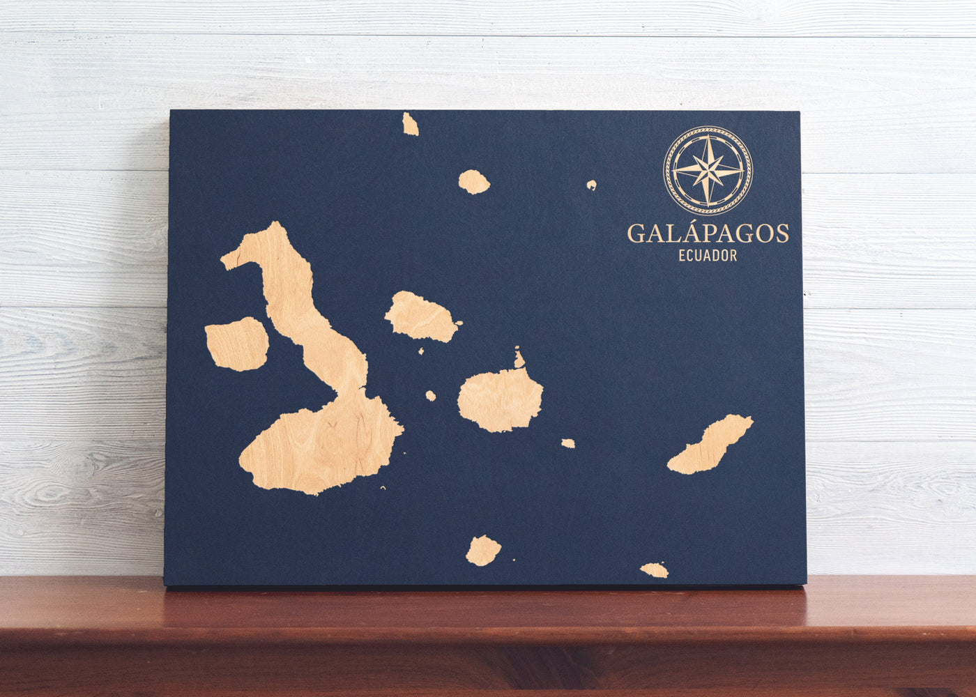 Galapagos Islands, Ecuador International Coastal Map