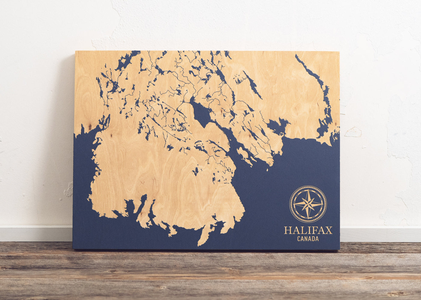 Halifax, Canada International Coastal Map