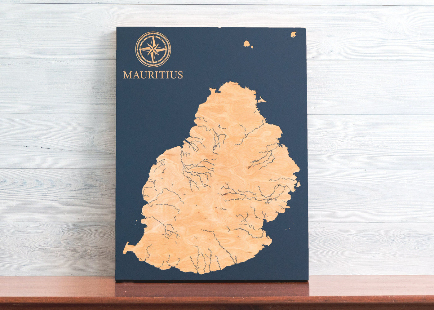 Mauritius International Coastal Map