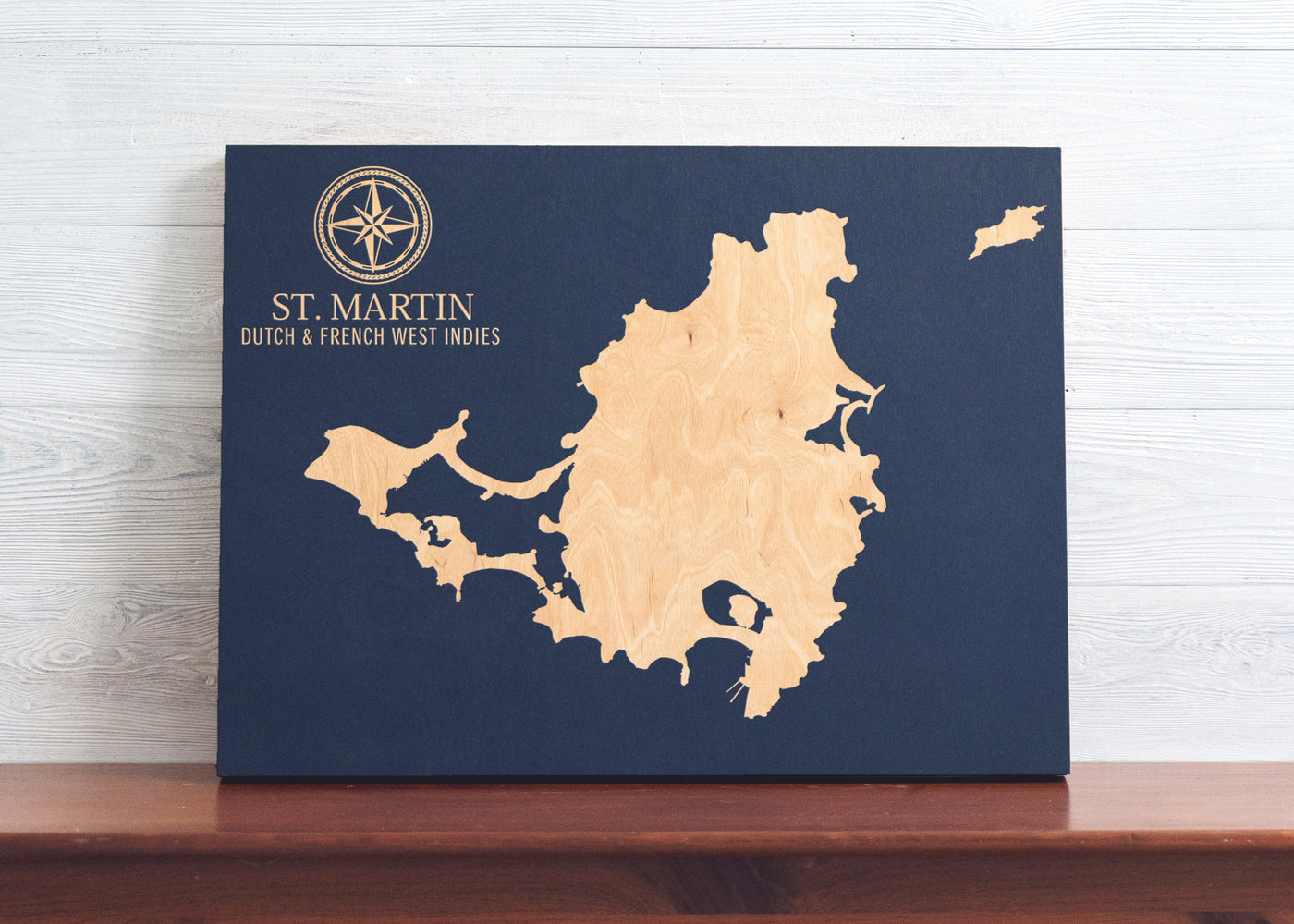 St. Martin International Coastal Map