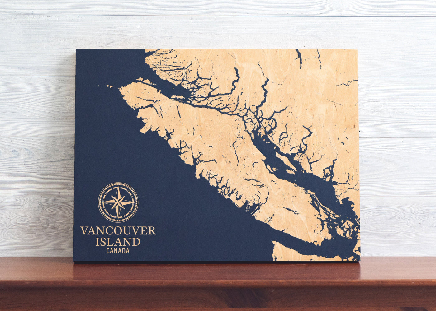Vancouver Island, Canada International Coastal Map