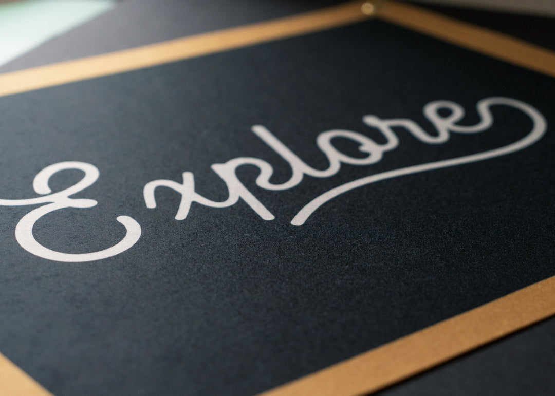 Explore Felt Banner