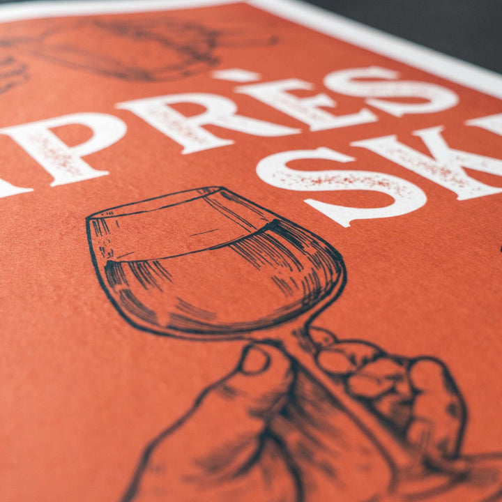 Apres Ski Felt Banner
