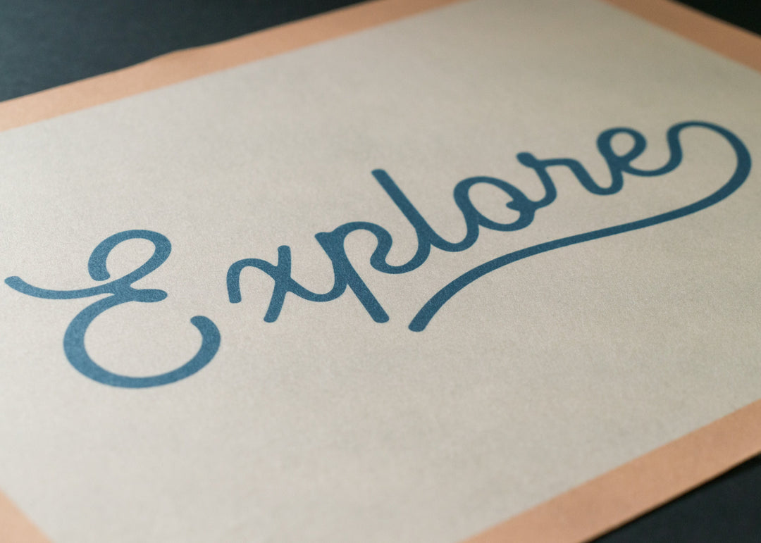 Explore Felt Banner