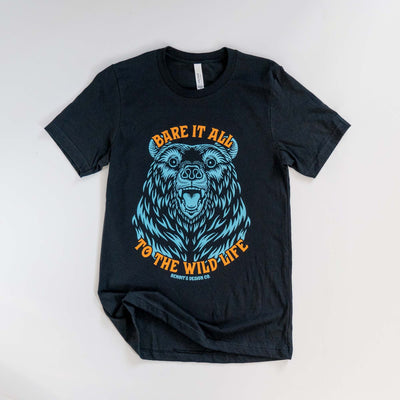 Bare it All to The Wild Life - Black