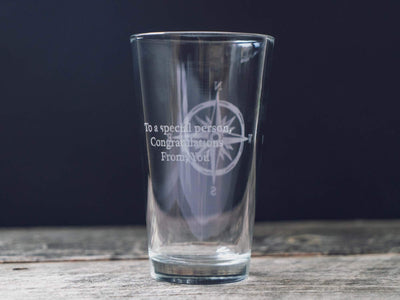 Aquarius Zodiac Glasses