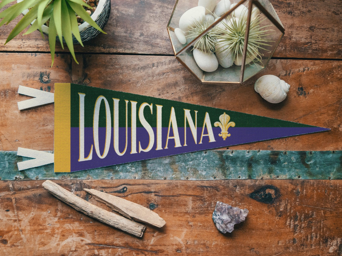 Louisiana Felt Pennant