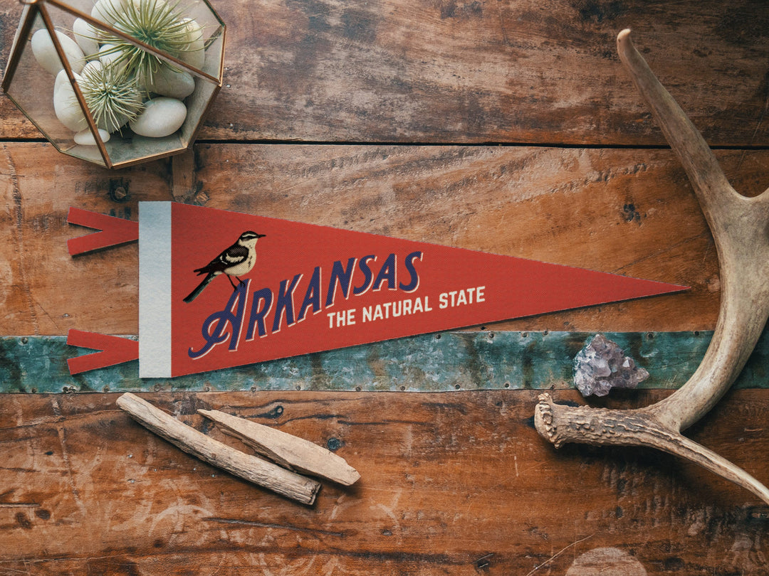 Arkansas State Red Wolves Felt Pennant - Officially Licensed 12" X 30" College Banner
