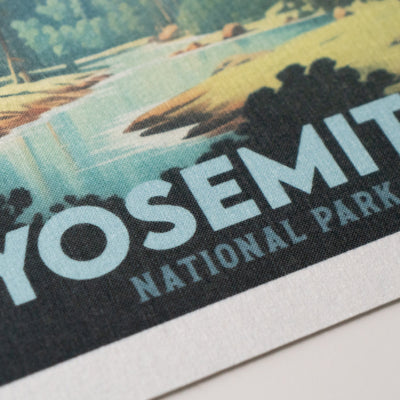 Yosemite National Park Felt Banner