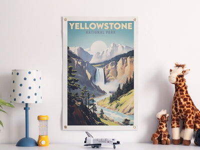 Yellowstone National Park Felt Banner