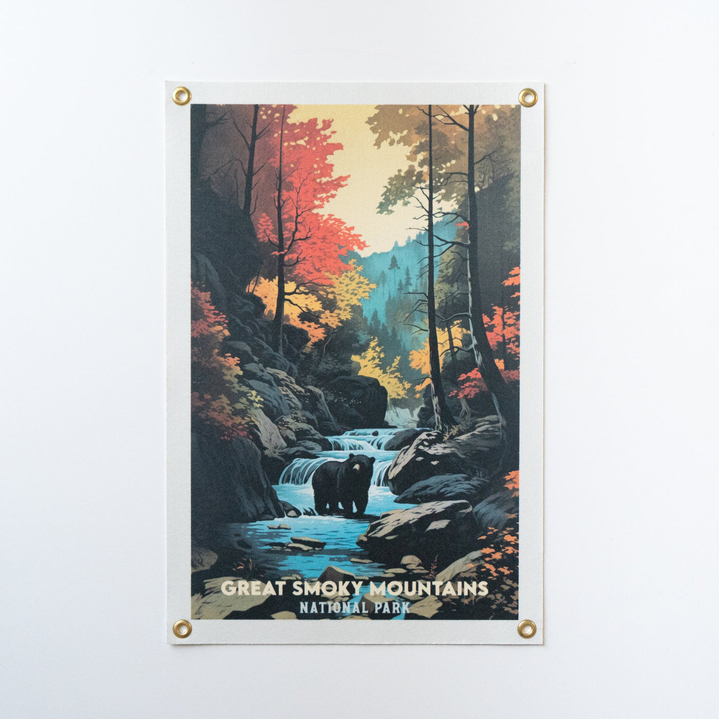 Great Smokey Mountains National Park Felt Banner