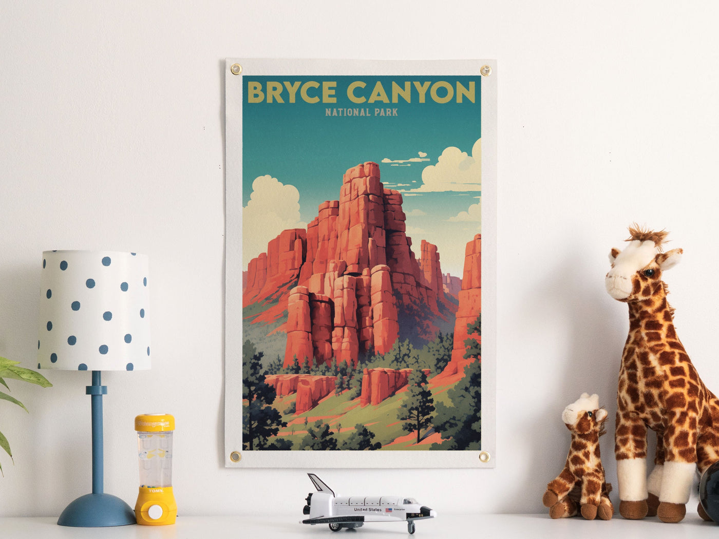 Bryce Canyon National Park Felt Banner