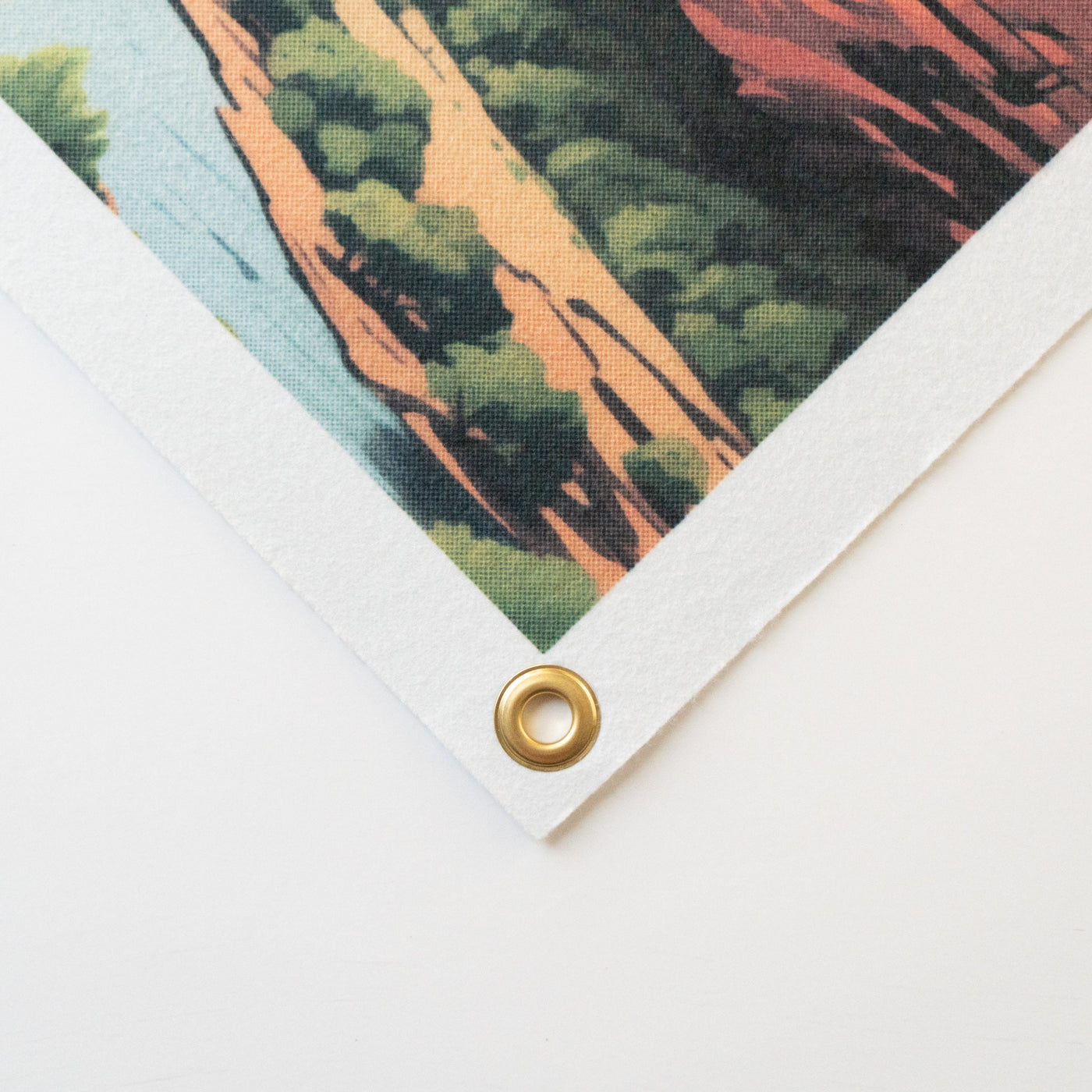 Zion National Park Felt Banner