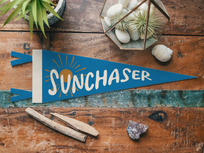 Sunchaser Felt Pennant