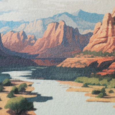 Zion National Park Felt Banner