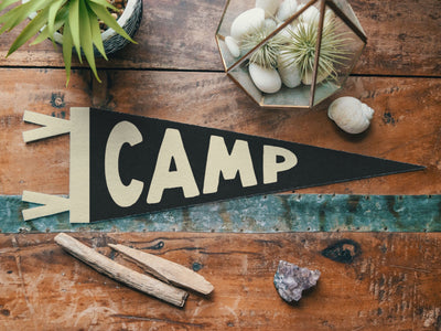 Bold Camp Felt Pennant