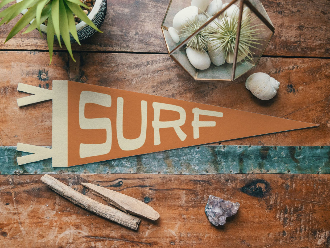 Surf Felt Pennant