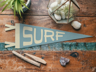 Surf Felt Pennant