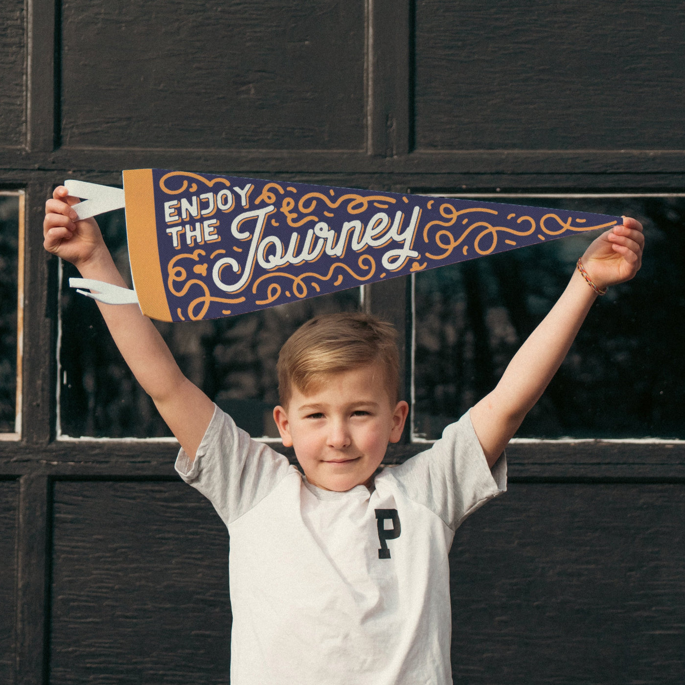 Enjoy the Journey Felt Pennant